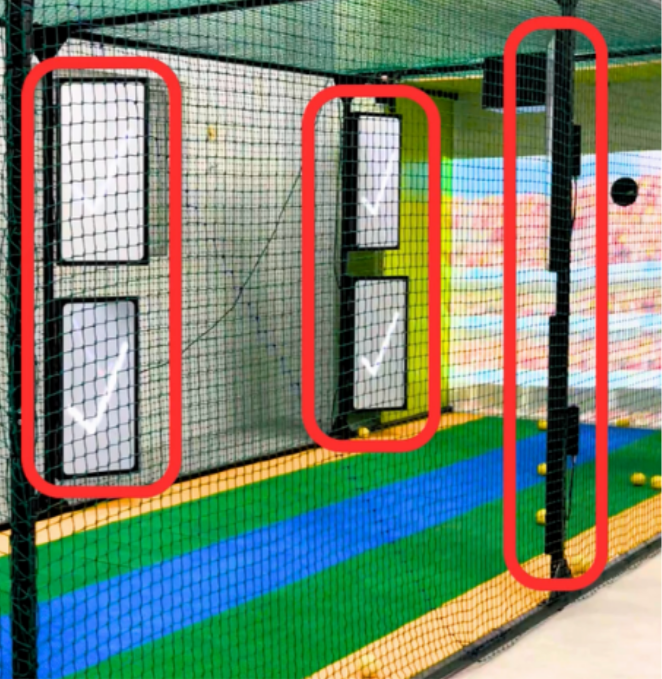 Semi-Automatic Scoring Target Boards - Smart Cricket Training Technology